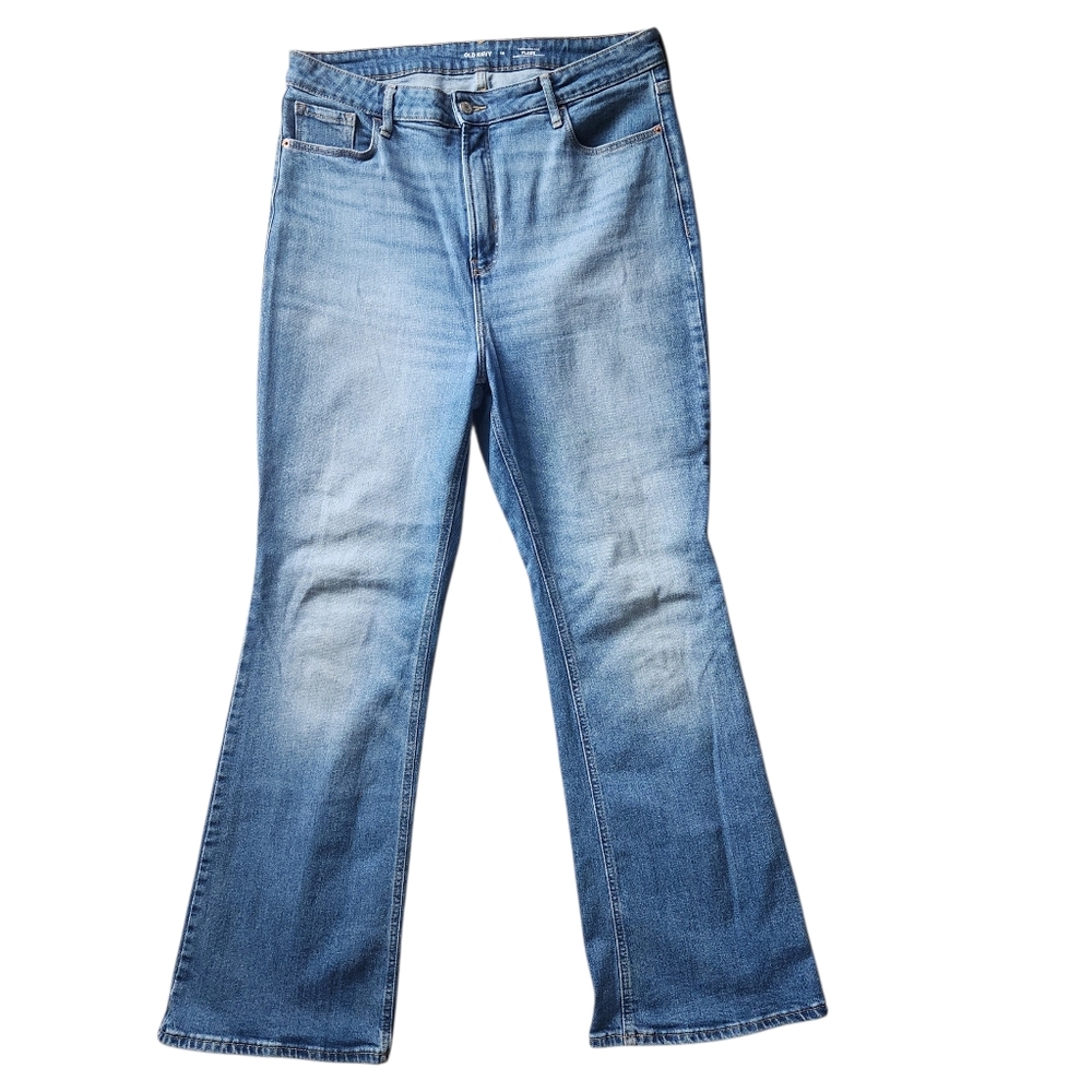 Old Navy Light Wash Flared Jeans - Blue